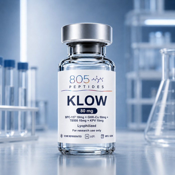 KLOW 80mg (BPC-157 10mg + GHK-CU 50mg + TB500 10mg + KPV 10mg)